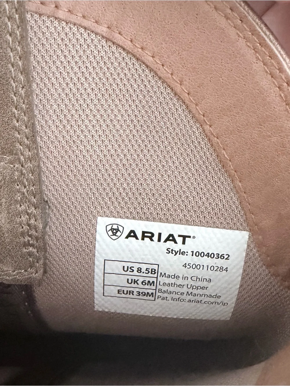 Ariat women over